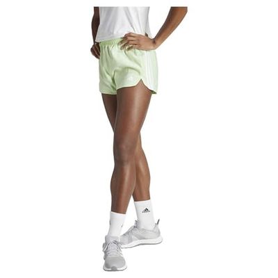 adidas Pacer Training Short Court tissé Taille Haute à 3 Bandes pour Femme, XS5 Noir, Noir, XS