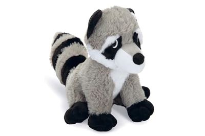 Karlie Racco Jouet en Peluche pour Chien en Forme de Raton Laveur Gris 17 x 32 x 20 cm
