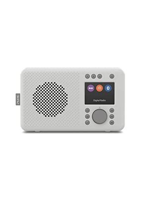 Pure Elan Dab+ Radio portátil Dab+ con Bluetooth 5.0 (Dab/Dab+ y Radio FM), Color Gris Piedra