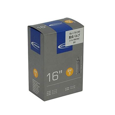 Schwalbe Luftschlauch-Fahrrad Dv3 Câmara de ar para bicicleta, unissexo para adulto, preto, 32 cm