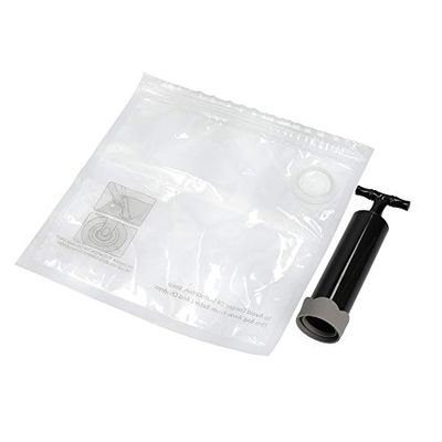 MasterClass Food Vacuum Sealer with 4 Reusable Food Bags, 24 x 24cm