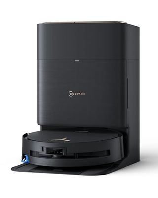 ECOVACS DEEBOT X9 PRO OMNI Robot Aspirapolvere Lavapavimenti, 16600 Pa, Tecnologia BLAST, Autopulizia Istantanea OZMO ROLLER, Sistema Triple Lift, ZeroTangle 3.0, Lavaggio Mocio con Acqua Calda, Nero