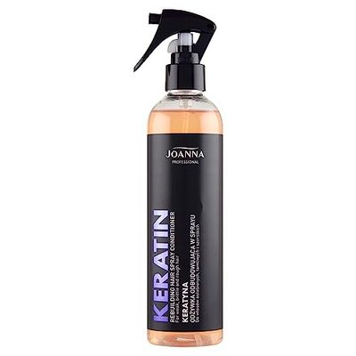 Joanna Professional, Rekonstruktiv spraybalsam med keratin, för skadat och torrt hår, 300 ml