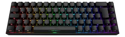 Deltaco Gaming DK440 Gaming Toetsenbord - Draadloos, RGB-verlichting & Front lasering - UK layout - Zwart