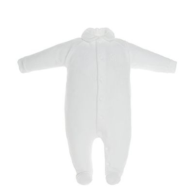 Cambrass unisex – babykropp 14343, storlek 44, vit (vit)