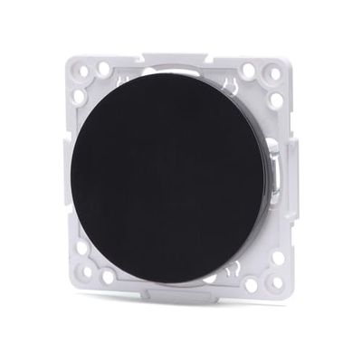 Interruttore tedesco a 1 via e 1 chiave in elegante nero moderno qualsiasi spazio, si integra con il tuo arredamento. Qualità e design in un unico prodotto. Ideale per la tua casa.