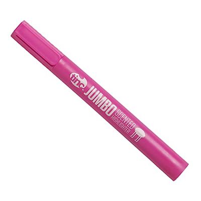 Tinc JUMHLTPK X-Large långvarig doftpenna "Jumbo" highlighter penna - rosa