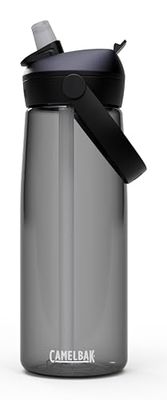 CAMELBAK - Bouteille Thrive Flip Straw avec Tritan Renew, Vaisselle, Gris Charbon, 740 ml