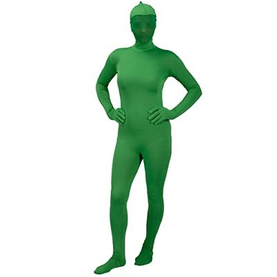 BRESSER - Chromakey groen full-body pak S, Groen Chroma