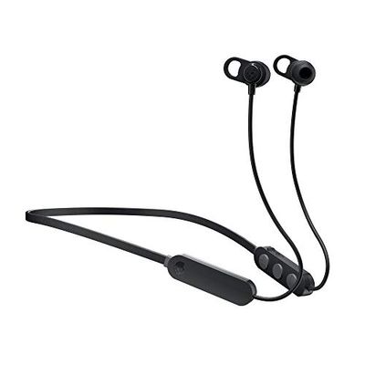 Skullcandy Jib+ Écouteurs Intra-Auriculaires sans Fil, Autonomie 6 h, Microphone, Compatibles iPhone + Android + Appareils Bluetooth - Noir