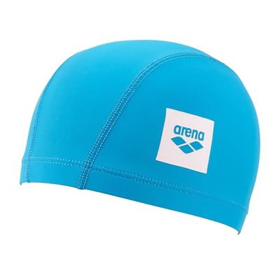 Arena Unix II JR Gorros de natación, Unisex-Youth, Azul, TU