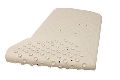 NRS Healthcare NRS Bathmat Non Slip Rubber - White
