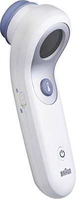 Braun Sensian 5 Thermomètre frontal sans contact | Guide de positionnement | Écran numérique avec code couleur | Convient aux bébés et aux enfants | Marque 1 auprès des médecins(1) | BNT300