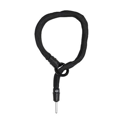 ABUS frameslot insteekketting IvyTex Adapterketting 6KS - Fietsslot met vuil- en vochtafstotende hoes - 6 mm dikke ketting - Zwart