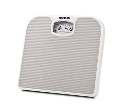 G3Ferrari G30048 - Báscula mecánica de pesapersona, 130 kg, 1 kg, gris