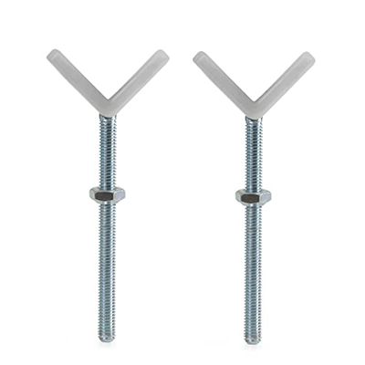 Hauck 596999 Śruba w Kształcie Litery Y, Biały/Stal, 75-80 cm