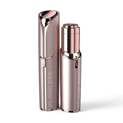 Finishing Touch Flawless, Dispositivo Ricaricabile per la Depilazione del Viso di Nuova Generazione, Epilatore Discreto, Indolore e Sicuro per Pelli Sensibili, Rosa