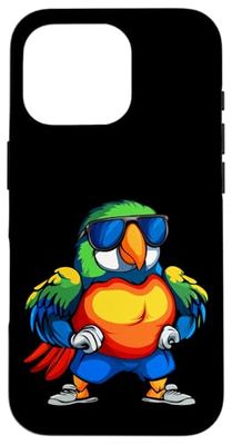 Parrot Fitness Case for iPhone 16 Pro