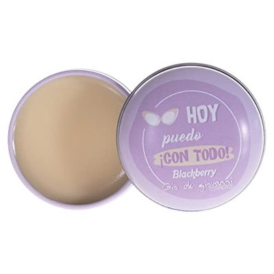 GIO -LIP BALM LATA FRASES 03 BLACKBERRY - HOY PUEDO CON TODO