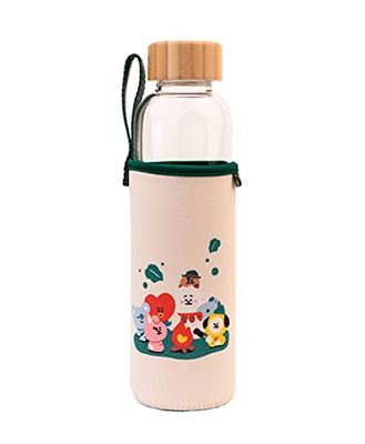 Grupo Erik Bottiglia BT21 termica - Bottiglia termica 500 ml - Bottiglia acqua/Bottiglia vetro 500 ml, chiusura ermetica, BPA free