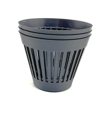 Kimmel Vaso da fiori con fessura, 10 cm, grigio, set da 3 pezzi