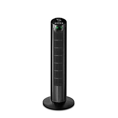 Motorola Nursery Black + Decker BXEFT45E Plastic Column Fan, Black