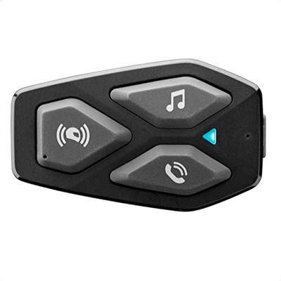 Interphone U-COM3 - Un Paquet - Système de Communication Moto Bluetooth 5.1 du Casque, écouteurs 32 mm, Moto I utilise des Motos, 500 m de Distance, 10 h d'autonomie, de la Musique, GPS, imperméable
