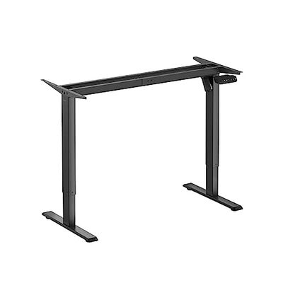 LogiLink Support de Bureau électrique réglable en Hauteur - 1 Moteur - 700 à 1120 mm - Noir (sans Plateau de Table)