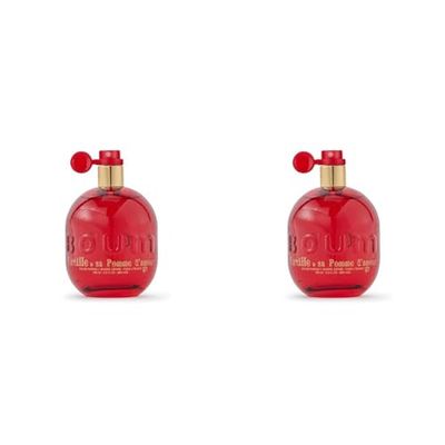JEANNE ARTHES - Parfum Femme Boum Vanille & Sa Pomme d'Amour - Eau de Parfum - Flacon Vaporisateur 100 ml - Fabriqué en France À Grasse (L'emballage Peut Varier) (Lot de 2)