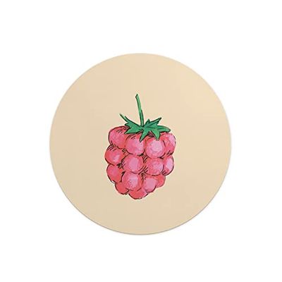 Questo Casa, Stampa Digitale Tondo Tappetino per Mouse, Base Antiscivolo, per Ufficio e Casa, Diametro: 22 Cm