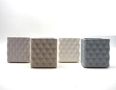CACHEPOT afbeelding 11 x 10 x 10 cm RILIEVO 19422