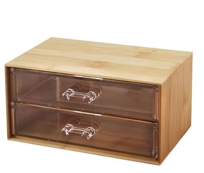FORNOR 14781 Organizador COSMETICOS Bambu 18.8 x 11.4