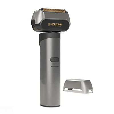 Kiepe Smooth Electric Shaver 3800 - Men's Grooming, Black, Rechargeable, 3-Blade, Pivoting Head, Modern Style