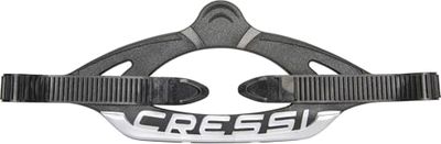 CRESSI Originele riem voor professioneel duikmasker serie C zwart/zilver - originele riem voor professioneel duikmasker en snorkelen, C_Zwart/Zilver, One Size Unisex