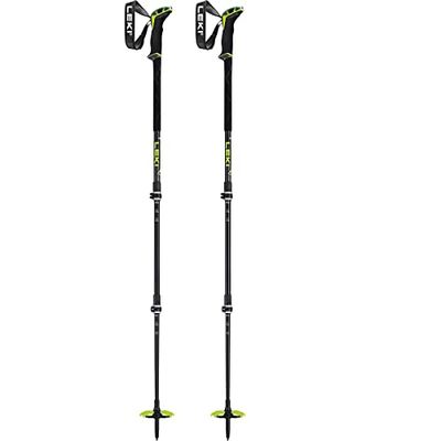 LEKI Guide 3 skistokken, zwart-neonyellow-dk antraciet, 110-150 cm