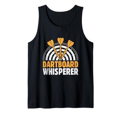 Dartboard Whisperer Gioco Giocatore Sportivo Canotta
