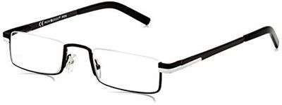 Prontoleggo Occhiali Da Lettura Prontoleggo Mod. Iron Nero/Bianco - Diottria +1,00-180 g