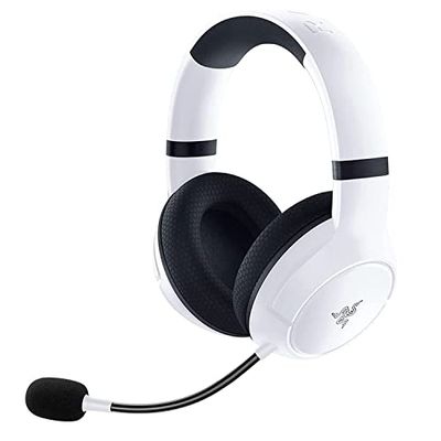 Razer Kaira - Casque Gaming sans Fil pour Xbox Series X (Haut-parleurs TriForce de 50mm, Microphone Cardioïde HyperClear, Sans Fil Xbox, Windows Sonic) Blanc