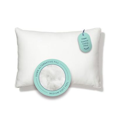 Casper Sleep Essential Almohada refrescante, tamaño King, Color Blanco