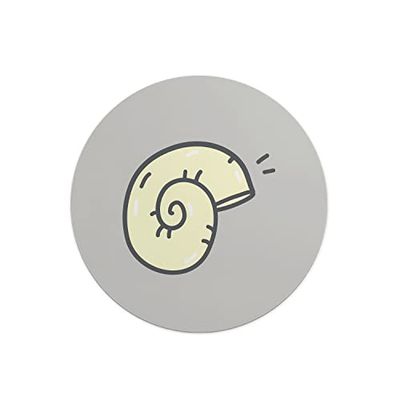 Questo Casa, Stampa Digitale Tondo Tappetino per Mouse, Base Antiscivolo, per Ufficio e Casa, Diametro: 22 Cm