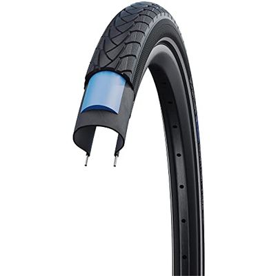 Schwalbe Marathon Plus Rigide, uniseks fietsband voor volwassenen, zwart, 26 x 1-5/8 inch