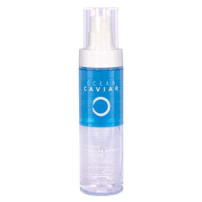 Noche y Día, Makeup remover Bifasisk Intensiv Micellar Cleaner OCEAN CAVIAR, med kaviarextrakt. För känslig och djup rengöring av ansikte och ögon. 150 ml