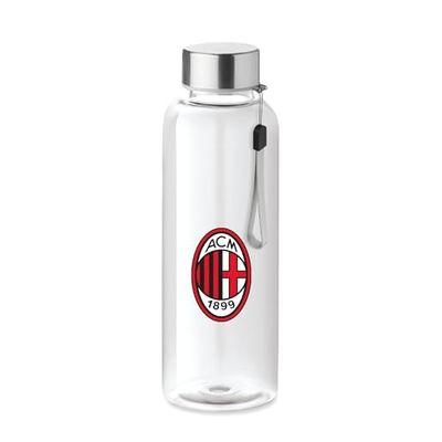 AC Milan - Drinkfles van Tritan™ 500 ml - Crest Classic - deksel van SS. BPA-vrij - Voor alle Rossoneri-fans - Officieel product