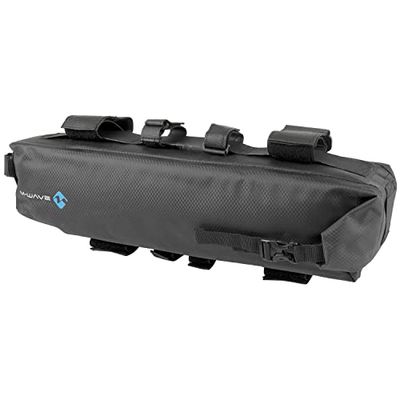 M-Wave Unisex vuxen rå ride B batteriväska, svart, 590 x 85 x 130 mm