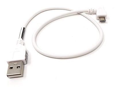 System-S - Cavo Micro USB da 20 cm, connettore 90° a Spina Tipo A