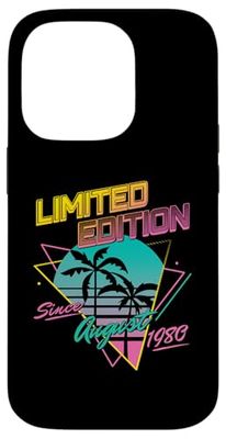 Limited Edition Since August 1980 Case for iPhone 14 Pro