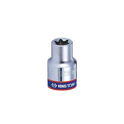 king tony 237504M Douille pour Vis Mâles Torx® 1/4" Standard E4