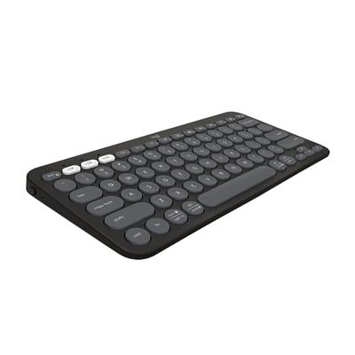 Logitech Pebble Keys 2 K380s - QWERTY US International Layout, Graphite