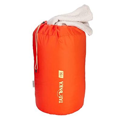 Tatonka Unisex - Volwassenen Stuff Bag 15l Opbergzak, rood oranje, Ø 24 x 42 cm