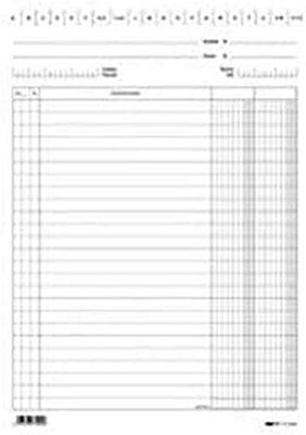 Edipro E3106BL - Tarjetas de 2 columnas (100 unidades, 15 x 10,5 cm), color azul
